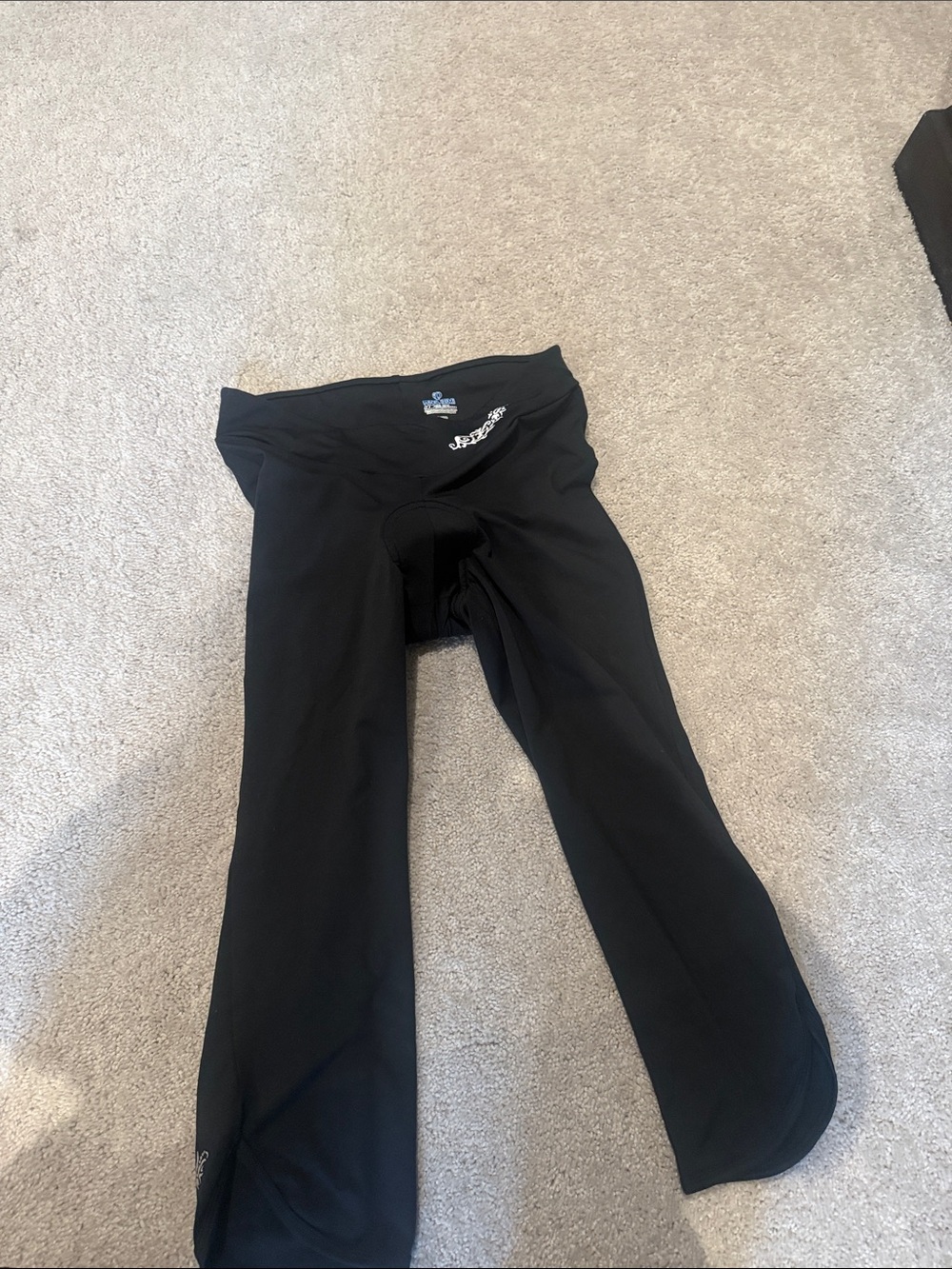 Pearl Izumi women’s Black Cycling Tights with Padded Seat